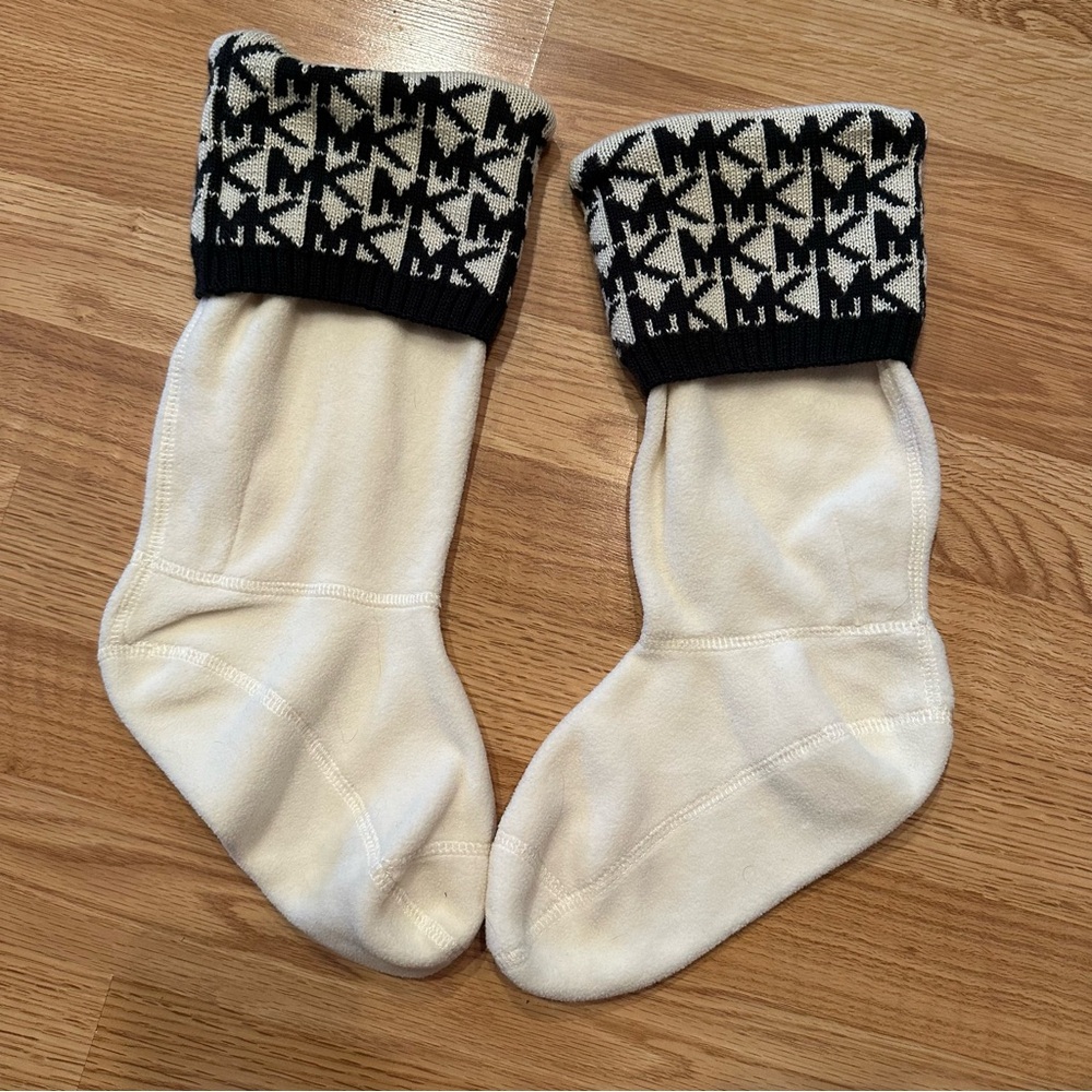 Michael Kors MK cuff boot socks